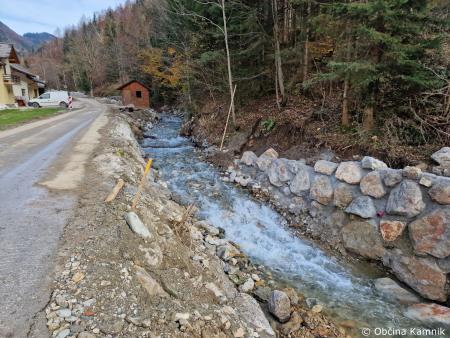Sanacija vodotokov in hudournikov na Krivčevem (3)